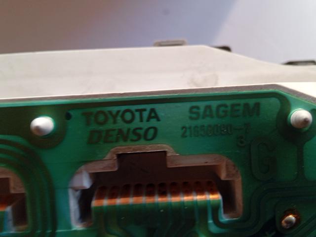 CONTACHILOMETRI TOYOTA YARIS 2002 1.0 BENZ. DENSO 216558645 - immagine 4