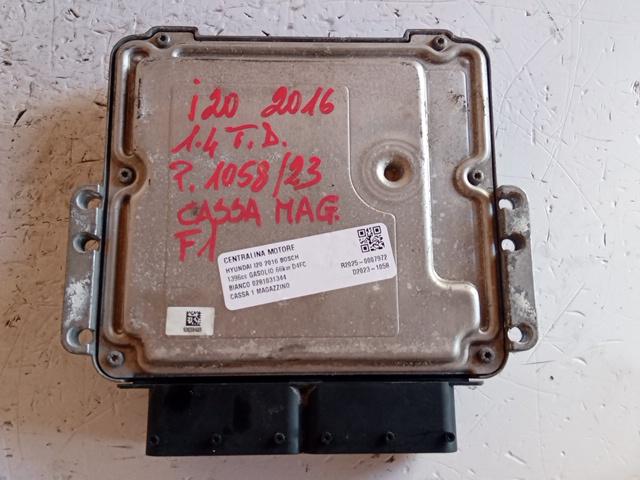 CENTRALINA MOTORE HYUNDAI I20 2016 1.4 CRDI BOSCH 0281031344 - immagine 3