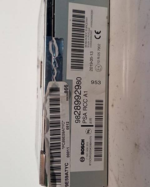 STEREO PEUGEOT 2008 2019 - SENZA IL CODICE SBLOCCO