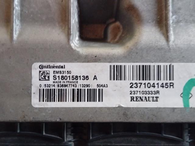 CENTRALINA MOTORE RENAULT CLIO 2014 1.6 T.B. 220CV S180158136A - 237104145R - immagine 2