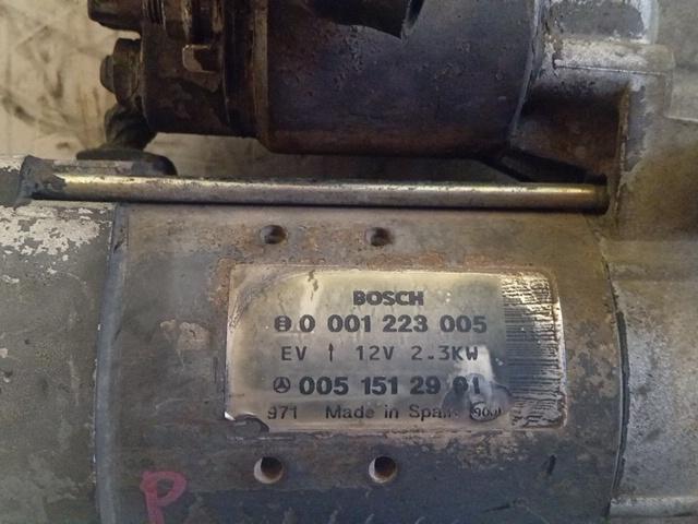 MOTORINO AVVIAMENTO MERCEDES ML 2001 2.7 T.D. 0001223005 - immagine 5