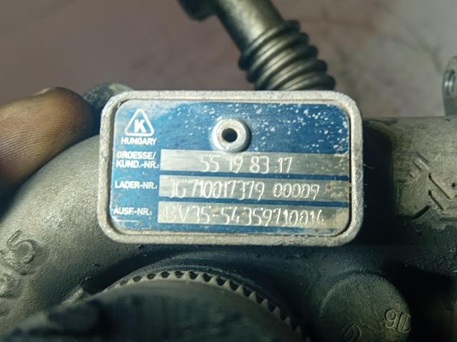 TURBINA OPEL CORSA D 2007 1.3 MULTIJET 90CV 55198317 - immagine 5