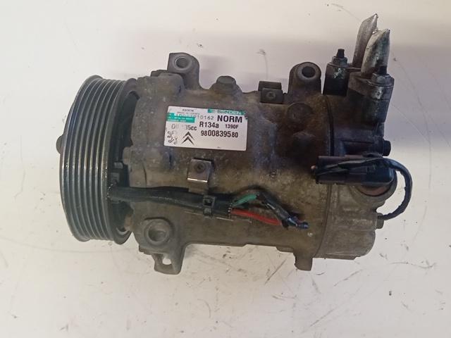 COMPRESSORE A/C PEUGEOT 3008 2010 2.0 T.D. 150CV 9800839580