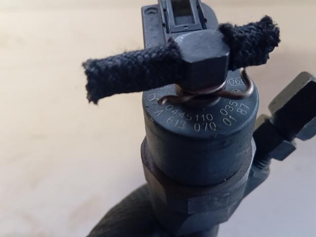 4 INIETTORI MERCEDES ML 2001 2.7 T.D. BOSCH 0445110035 - immagine 3