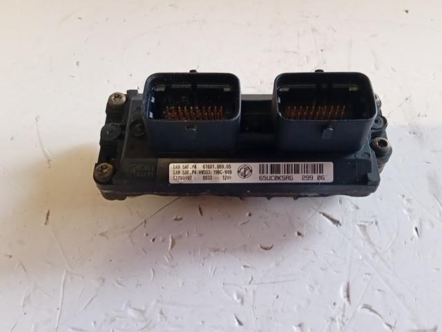 CENTRALINA MOTORE FIAT PUNTO 2007 1.2 BENZ. FIRE MAGNETI MARELLI IAW5AFP4