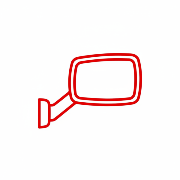 Specchietto retrovisore elettrico destro