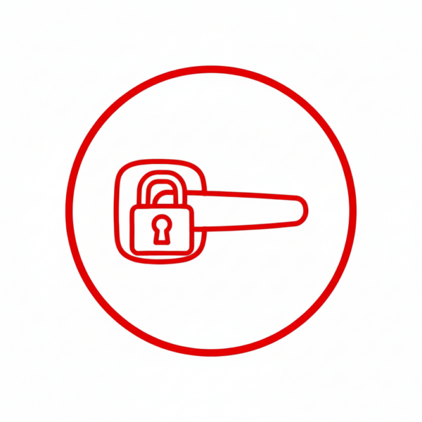 Serratura anteriore destra