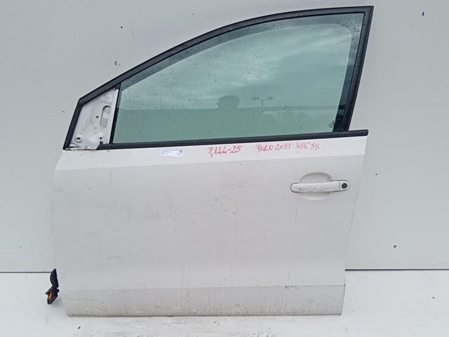 PORTA ANT. SX BIANCA VOLKSWAGEN POLO 2011 - immagine 2