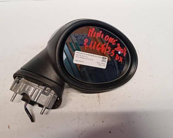 SPECCHIO DX ELETTRICO 4 FILI MINI ONE 2007