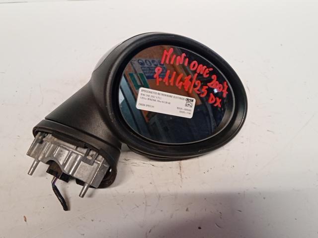 SPECCHIO DX ELETTRICO 4 FILI MINI ONE 2007