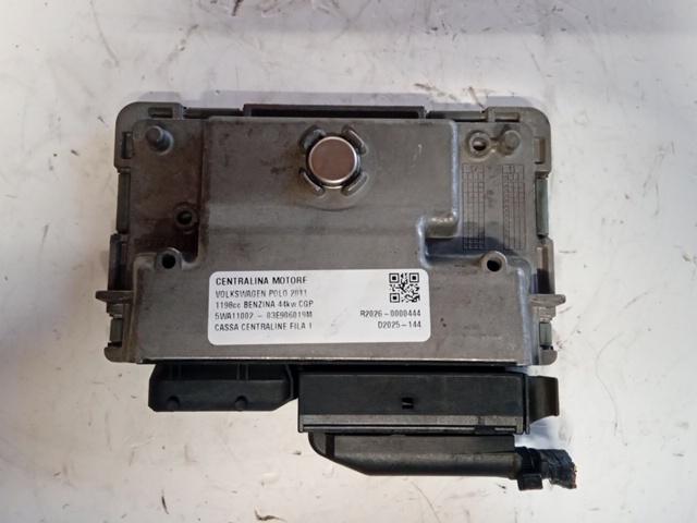 CENTRALINA MOTORE VOLKSWAGEN POLO 2011 1.2 BENZ. 5WA11002 - 03E906019M