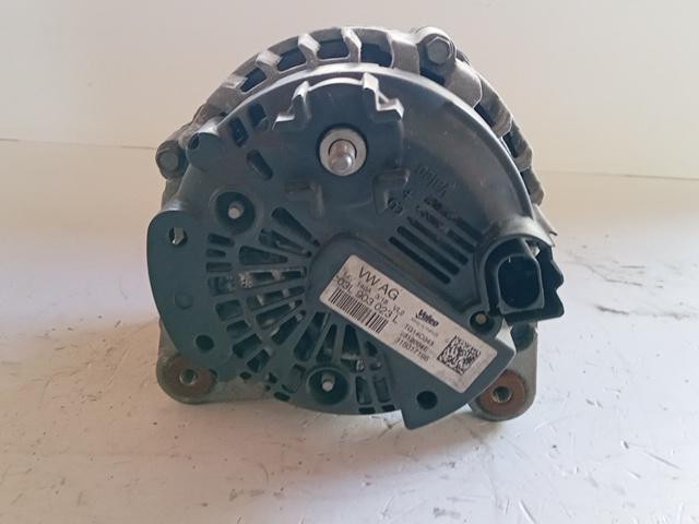 ALTERNATORE VOLKSWAGEN GOLF VII 2015 1.6 T.D. 140AH 03L903023L - immagine 2