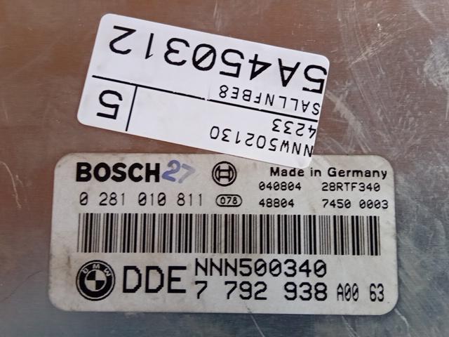 CENTRALINA MOTORE FREELANDER 2005 2.0 T.D. BOSCH 0281010811 - immagine 2