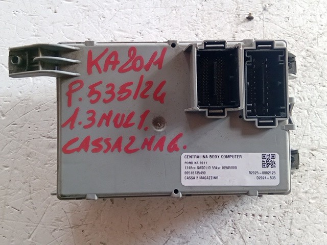 BODY COMPUTER PER FORD Ka Serie (CCU) 00518735490 (08>18) - immagine 4
