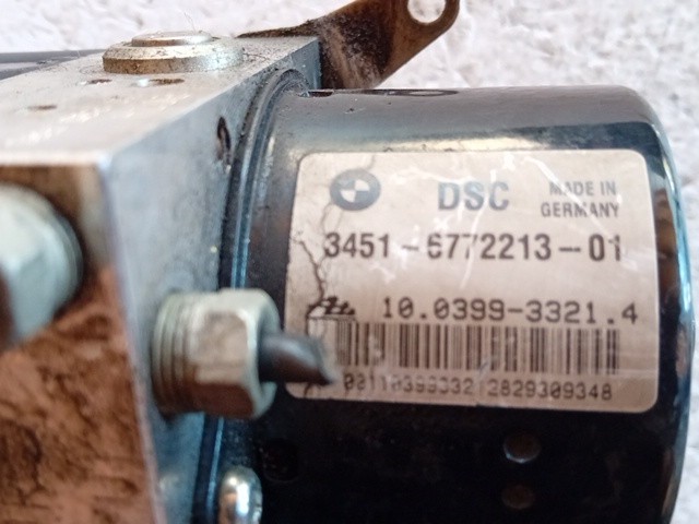 CENTRALINA ABS BMW Serie 3 E90 Berlina 10039933214 204D4 diesel 1995 (05>08) - immagine 4