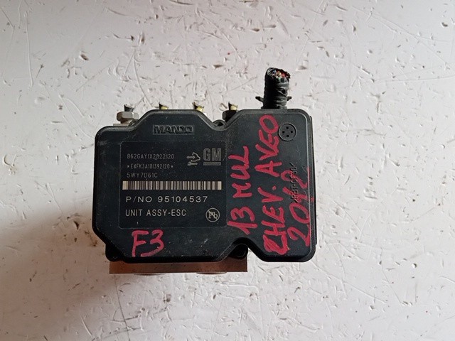 CENTRALINA ABS PER CHEVROLET Aveo 2° Serie 95104537 - 688250455 diesel 1248 (1 - immagine 4