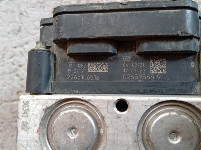 CENTRALINA ABS PER FIAT Panda 3° Serie 0265956519 benzina 1242 (12>) - immagine 3