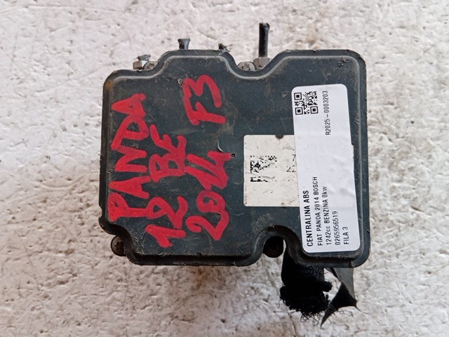 CENTRALINA ABS PER FIAT Panda 3° Serie 0265956519 benzina 1242 (12>) - immagine 4