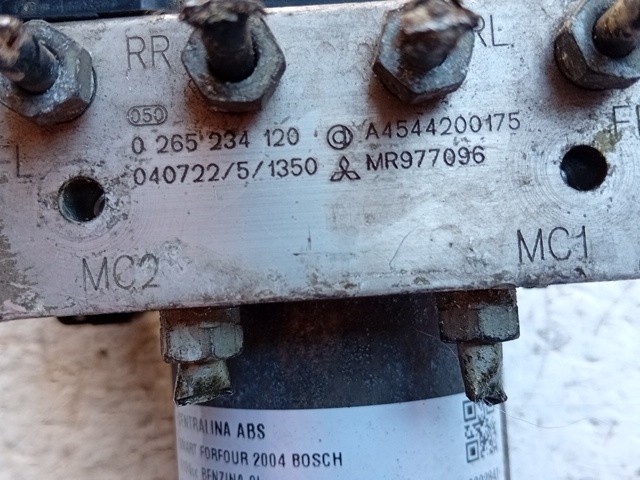 CENTRALINA ABS PER SMART Forfour 1° Serie 0265234120 benzina 1124 (04>06) - immagine 4