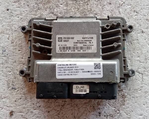CENTRALINA MOTORE PER CHEVROLET Orlando 1° Serie 5WY1J19B - 2518618LAA37 - 969
