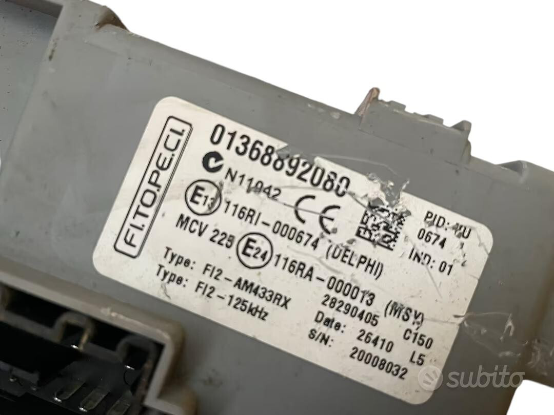 KIT ACCENSIONE PER FIAT Qubo 1° Serie MJD8F2F4 199A9000 diesel 1248 (08>) - immagine 3