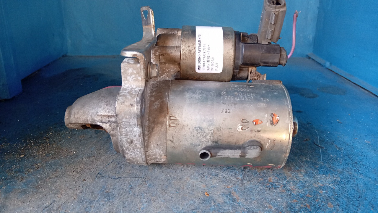 MOTORINO D' AVVIAMENTO PER TOYOTA Yaris Serie 28100Q031 benzina 998 (03>05) - immagine 4