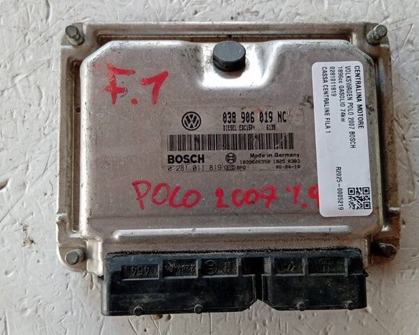 CENTRALINA MOTORE PER VOLKSWAGEN Polo 4° Serie 0281011819 diesel 1896 (01>09)