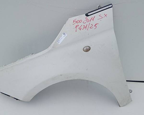 PARAFANGO ANTERIORE SINISTRO PER FIAT 500 Serie 169A1000 (07>14)