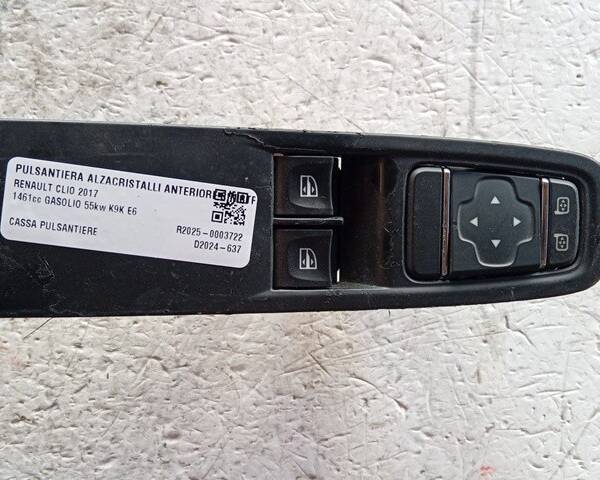 PULSANTIERA ANTERIORE SINISTRA PER RENAULT Clio Serie IV K9K E6 (12>19)