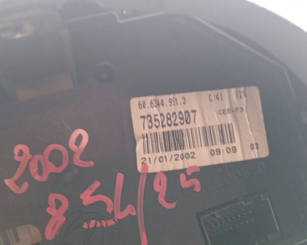 QUADRO STRUMENTI PER FIAT Seicento Serie 735282907 (00>05)