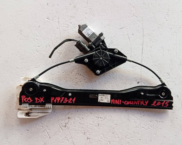 ALZACRISTALLO ELETTRICO POST. DX PER MINI Countryman 1° Serie 126670295 (10>)