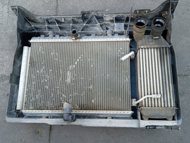 CALANDRA CON KIT RADIATORI PER CITROEN Jumpy 3° Serie 9h07 diesel 1560 (07>) - immagine 3