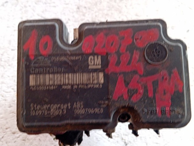 CENTRALINA ABS OPEL Astra H Berlina 2° serie 10020700224 diesel 1686 (07>) - immagine 3