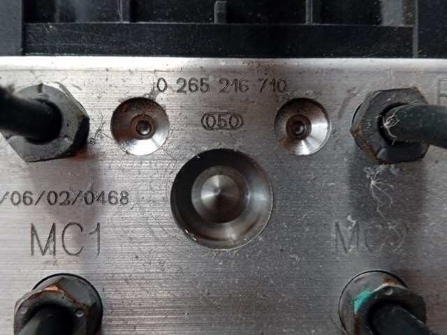 CENTRALINA ABS PER FIAT 600 Serie 0265216710 187A1000 benzina 1108 (55>69) - immagine 3