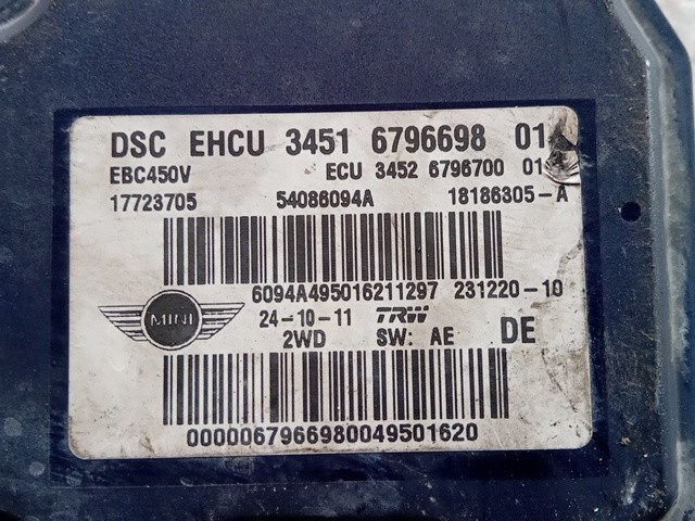 CENTRALINA ABS PER MINI Countryman S 3451679669801 diesel 1995 (10>) - immagine 4
