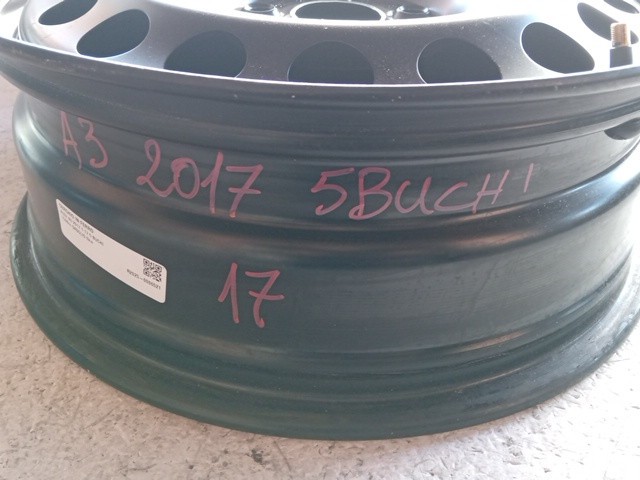 CERCHIO IN FERRO PER AUDI A3 Sportback (8V4) (16>) - immagine 3