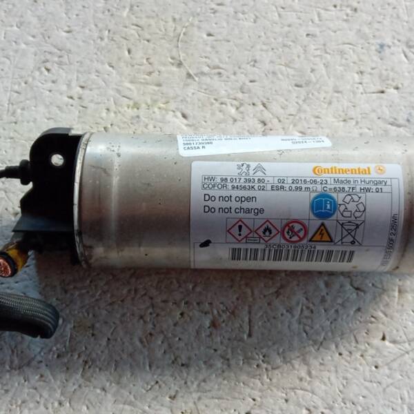 CONDENSATORE START & STOP PER PEUGEOT 308 SW 9801739380 BH01 diesel 1560 (15>17