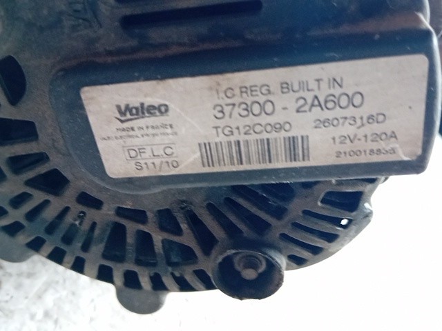 ALTERNATORE PER KIA Cee'd 1° Serie 373002A600 D4FB diesel 1582 (06>12) - immagine 6