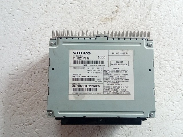 AUTORADIO PER VOLVO V40 Serie 31337571 (12>15)