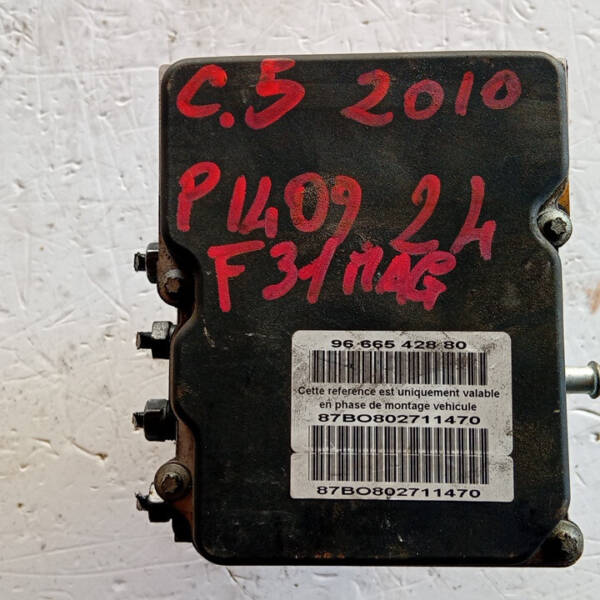 CENTRALINA ABS PER CITROEN C5 Berlina 3° Serie 0265230757 RHF diesel 1997 (08>)