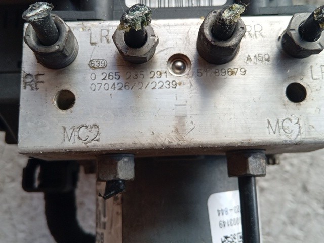 CENTRALINA ABS PER FIAT Bravo 2° Serie 0265235291 diesel 1910 (07>10) - immagine 3