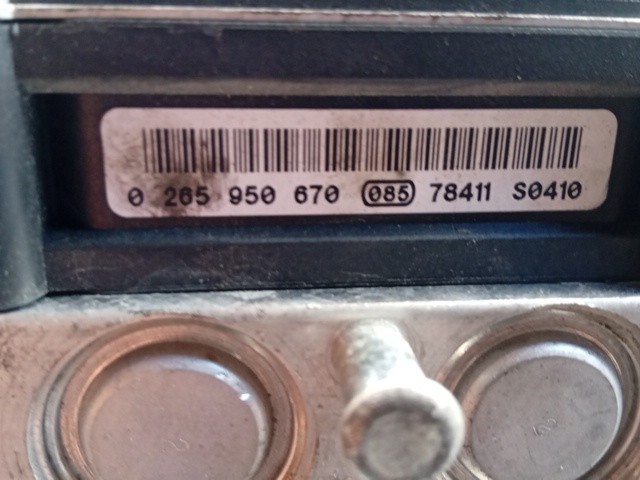 CENTRALINA ABS PER FIAT Bravo 2° Serie 0265235291 diesel 1910 (07>10) - immagine 5