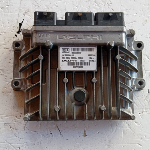 CENTRALINA MOTORE PER CITROEN C5 Berlina 3° Serie 9663548180 RHF diesel 1997 (0