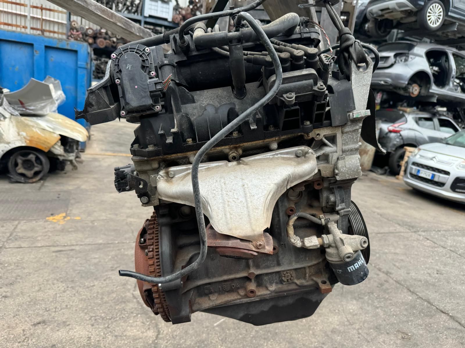 MOTORE COMPLETO PER RENAULT Twingo II serie D4F J7 benzina 1149 (07>14)