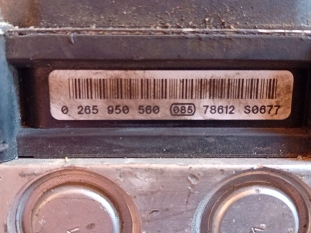 CENTRALINA ABS PEUGEOT 308 Serie 0265235106 diesel 1560 (07>14) - immagine 5