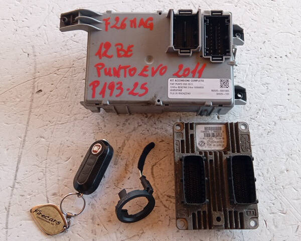 KIT ACCENSIONE PER FIAT Punto EVO IAW5SF9AB 169A4000 benzina 1242 (09>12)