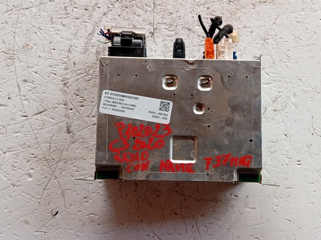 UNITÀ DI CONTROLLO MULTIMEDIALE NAVIGATORE GPS PER CITROEN C3 Serie 9833500080