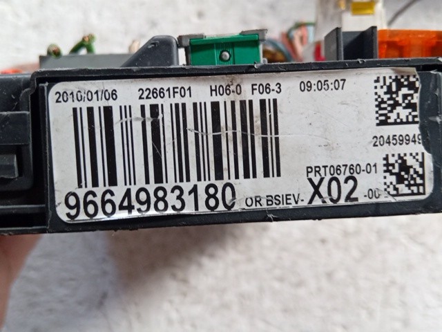 BODY COMPUTER PER CITROEN C3 Picasso 9664983180 (08>) - immagine 3