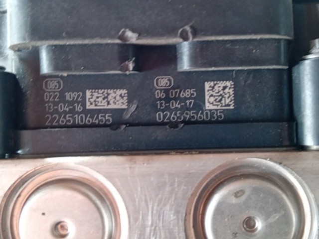 CENTRALINA ABS PER RENAULT Clio Serie IV 0265956035 diesel 1461 (12>19) - immagine 3