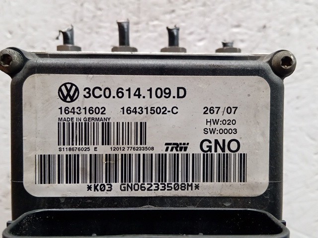 CENTRALINA ABS PER VOLKSWAGEN Passat Berlina 4° Serie 3C0614109D BKP diesel 20 - immagine 6